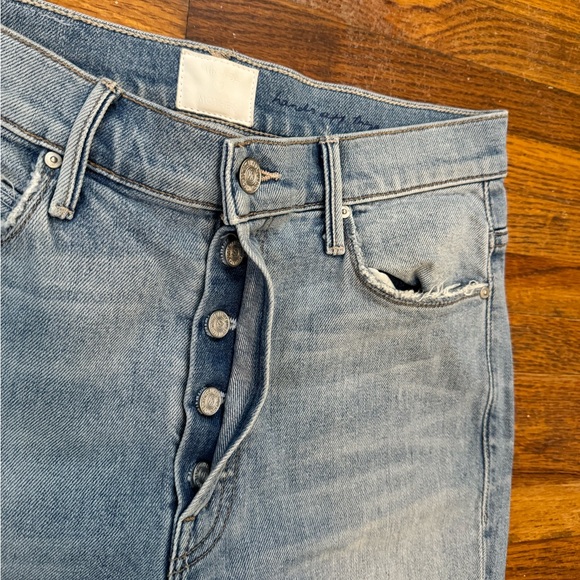 Mother x Miranda Kerr Easy Does It Ankle Jean In Thanks For Everything Size 27 - Picture 6 of 8